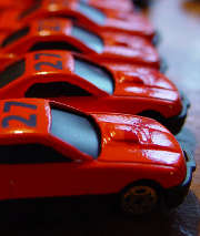 voitures-jouets-rouges